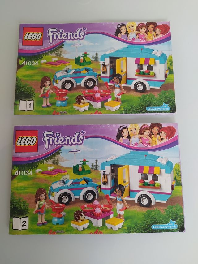 Lego Friends 41034. La caravana de lego