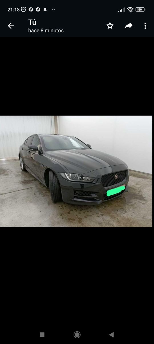 Jaguar XE 2018 motor averiado - foto 1