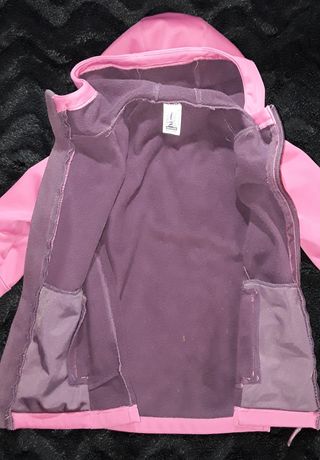 Cortavientos + Jersey Quechua rosa y morado 5/6 A.