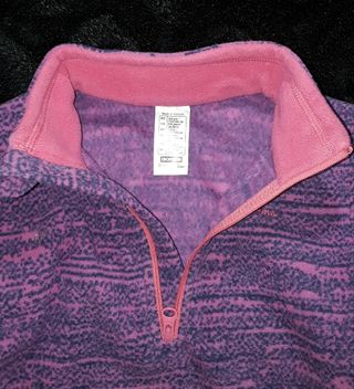 Cortavientos + Jersey Quechua rosa y morado 5/6 A.