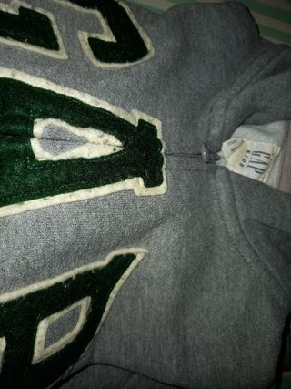 Sudadera gris niño de GAP talla 10