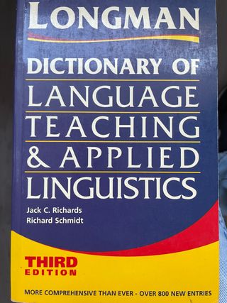 Dictionary of Language Teaching and Linguistics