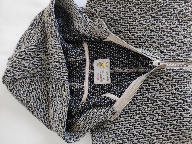 Capa niña Roberto Torretta, talla 4-5 años