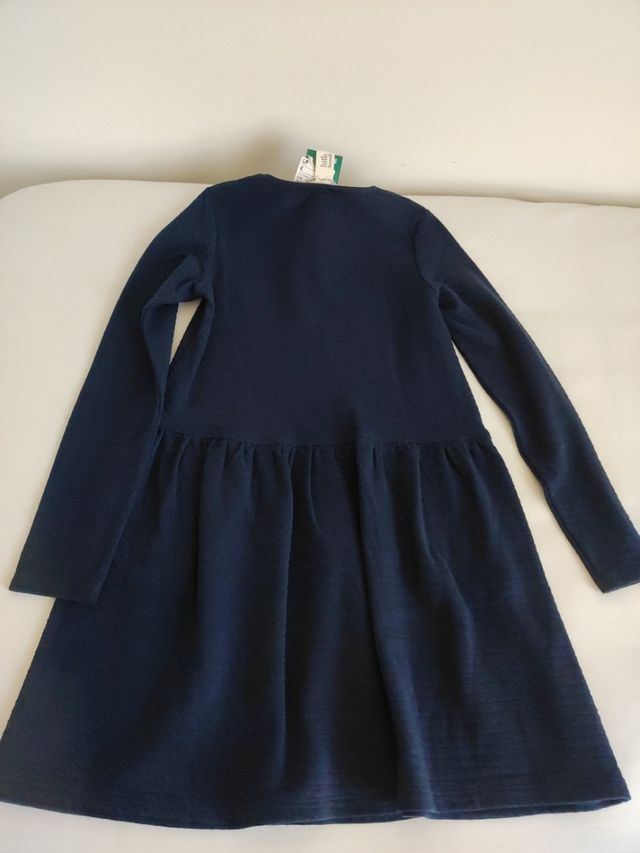 Vestido azul niña, talla 8/10 años