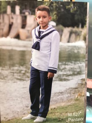 Traje comunión niño Marinero, talla 9-10