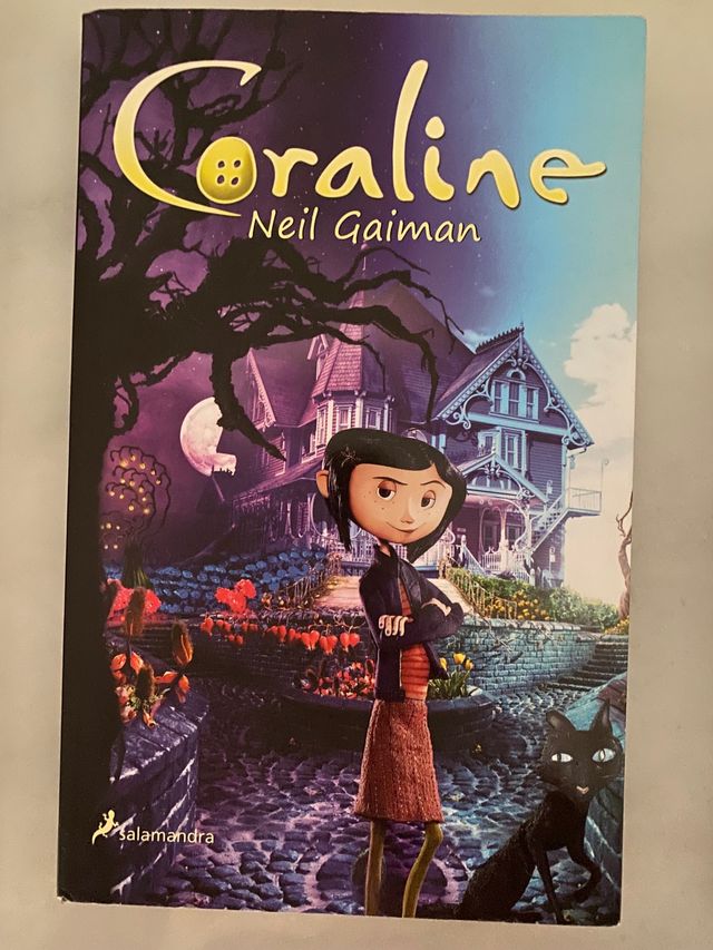 Libro Coraline- Neil Gaiman