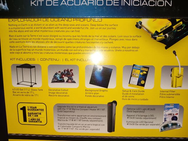 Acuario 17L nuevo a estrenar para regalar!!!