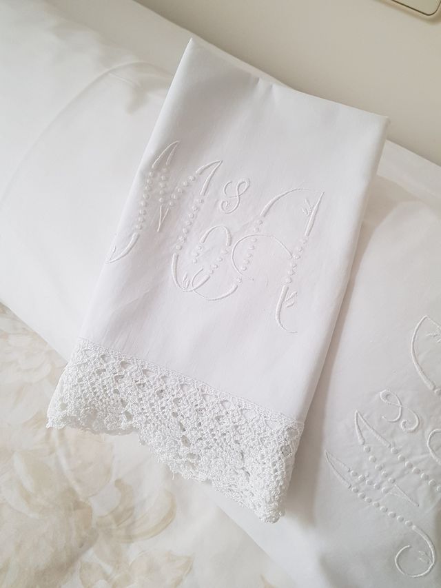 fundas de almohadas 2 unidades echas a mano.