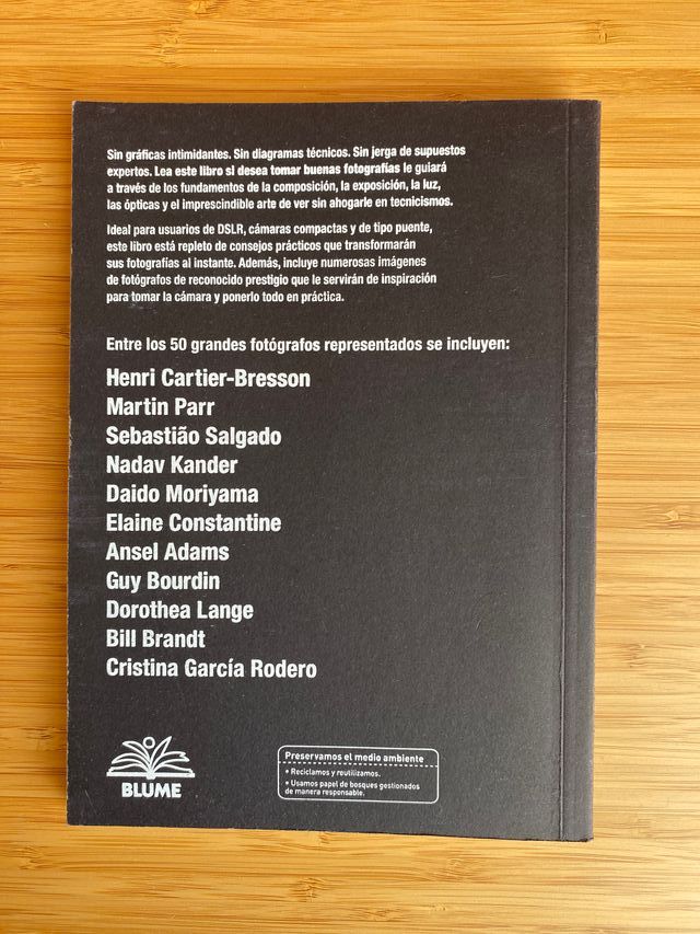 Lea este libro si desea tomar buenas fotografías