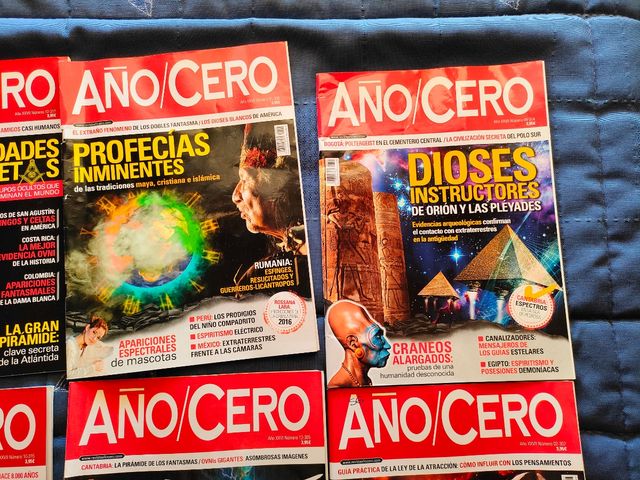 Revistas Año Cero , Enigmas y El Más Allá de segunda mano por 1 EUR en