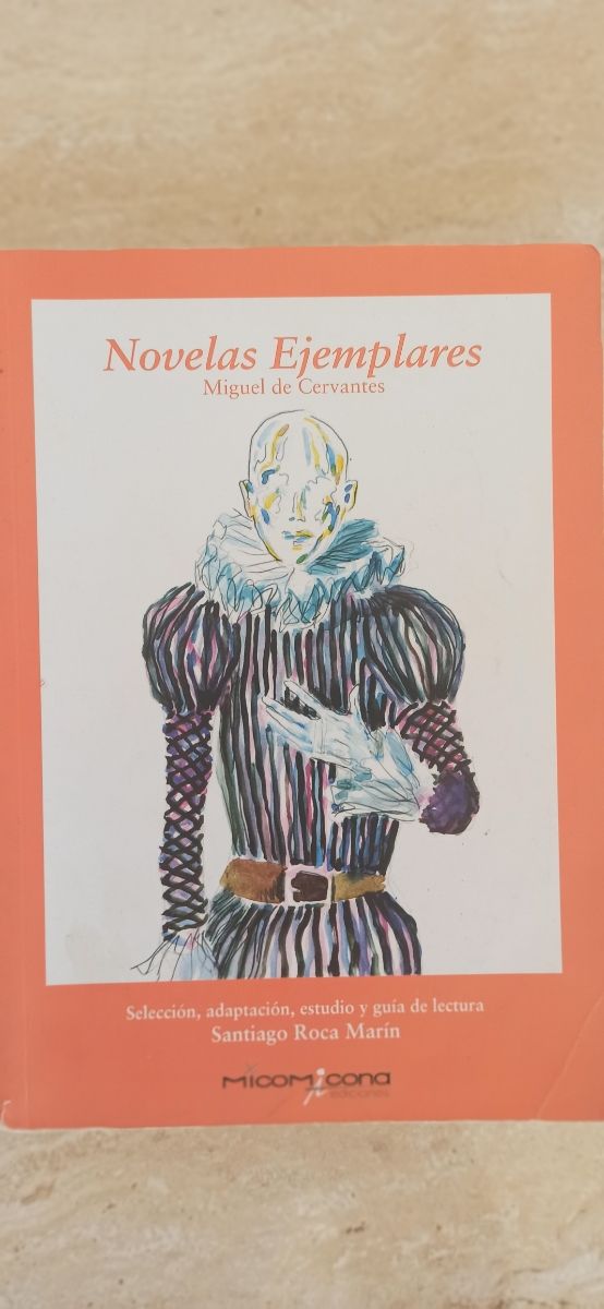 Libro "Novelas Ejemlares" de Miguel de Cervantes