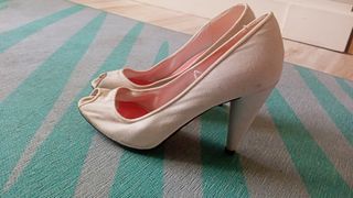 zapatos blancos pin up