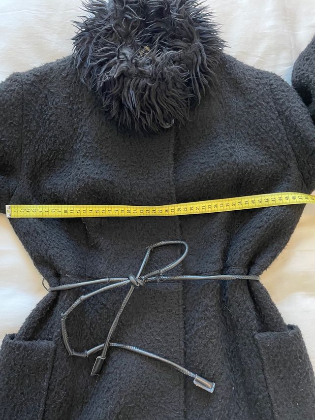 Abrigo Nafnaf negro Talla L extralargo 