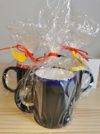 Tazas de pizarra para pintar con tiza 