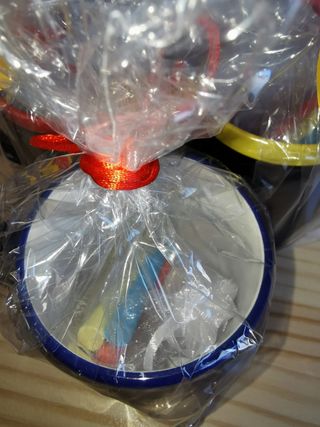 Tazas de pizarra para pintar con tiza 