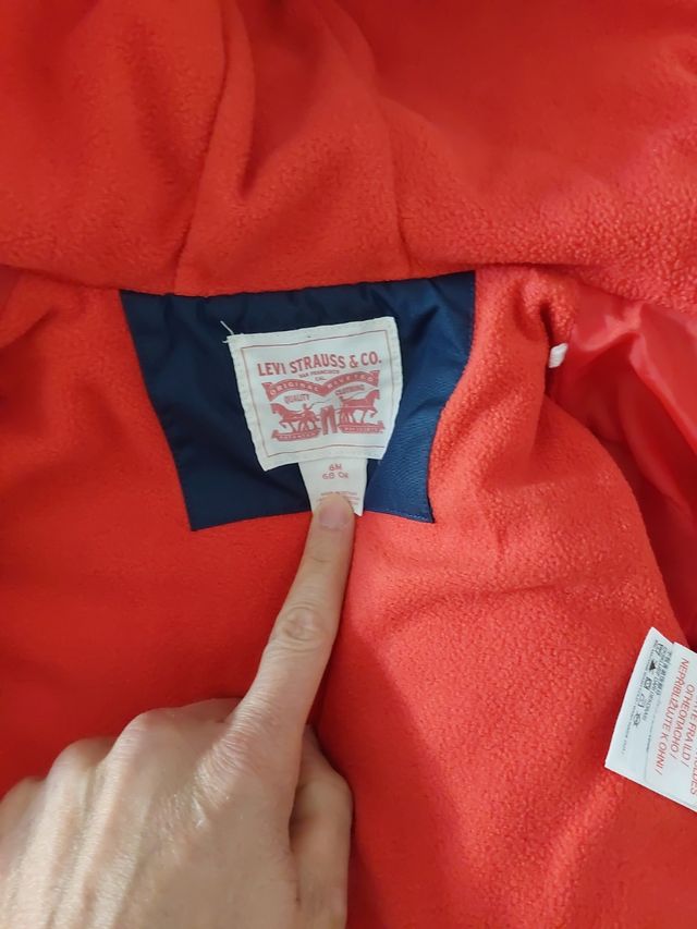 Chaqueta Bebé Levis