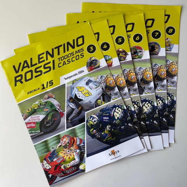 CASCO VALENTINO ROSSI ESCALA 1:5