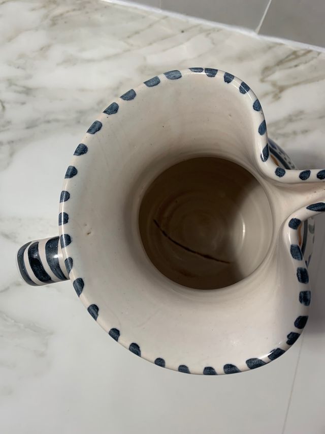 Jarra cerámica La Menora