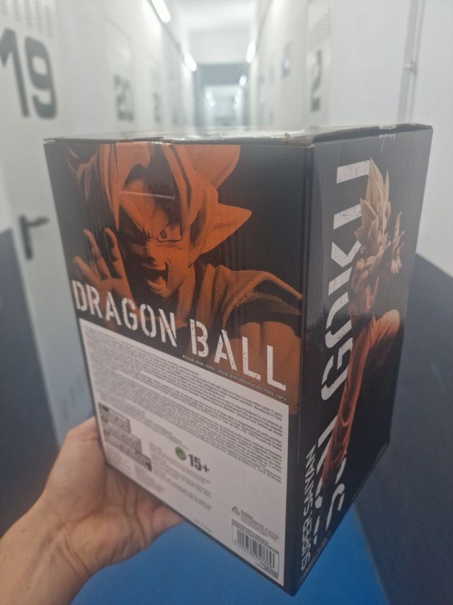 FIGURA SON GOKU SSJ KAMEHAMEHA. BANPRESTO