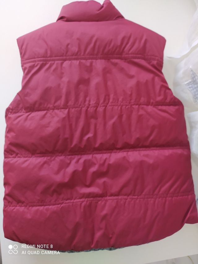 chaleco niño reversible