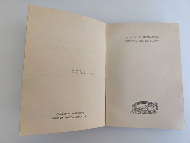 José Hernández Martín Fierro