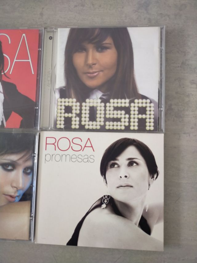 Lote de CDs de Rosa