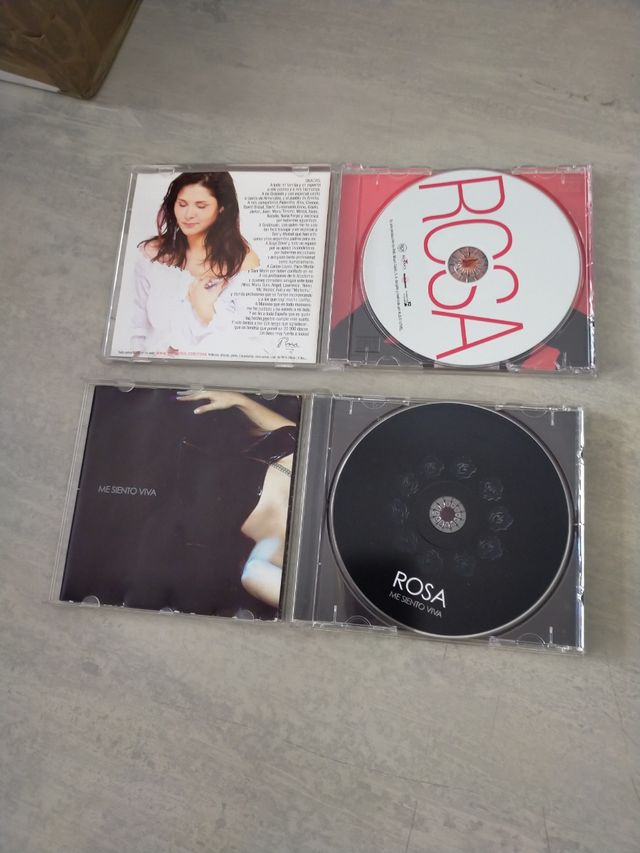 Lote de CDs de Rosa