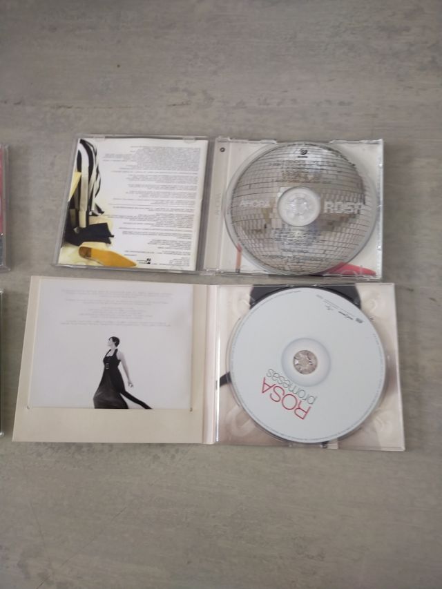 Lote de CDs de Rosa