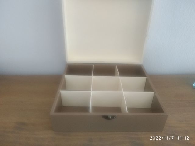 Caja para infusiones