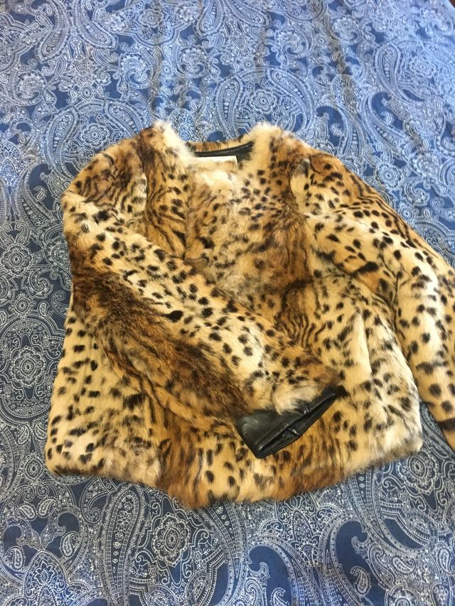 Chaquetón Piel Bimba y Lola talla S
