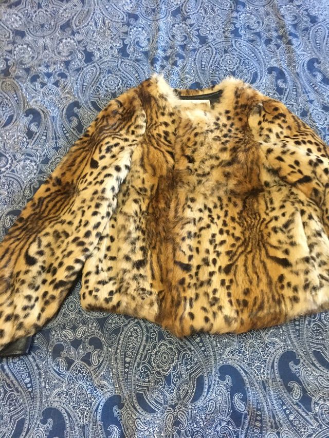 Chaquetón Piel Bimba y Lola talla S