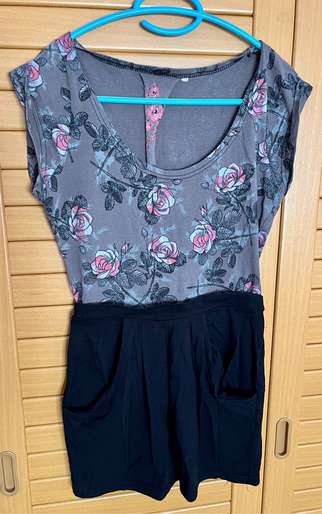 Vestido con bolsillo talla s