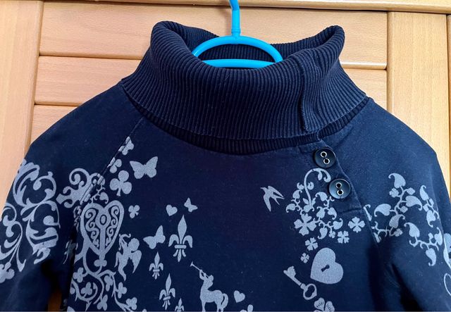 Jersey negro talla s