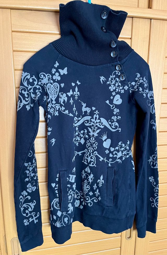 Jersey negro talla s