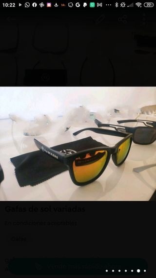 Gafas de sol variadas