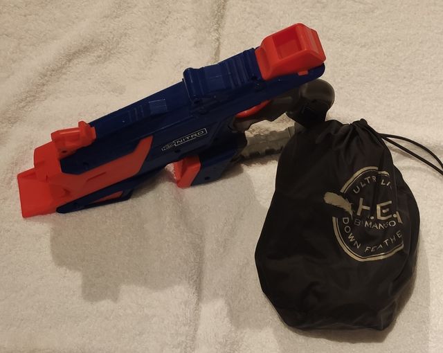 Lanzador coches Nerf Nitro