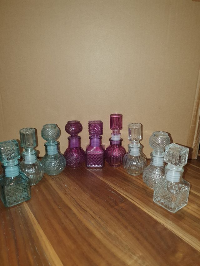 Botes de cristal decorativos