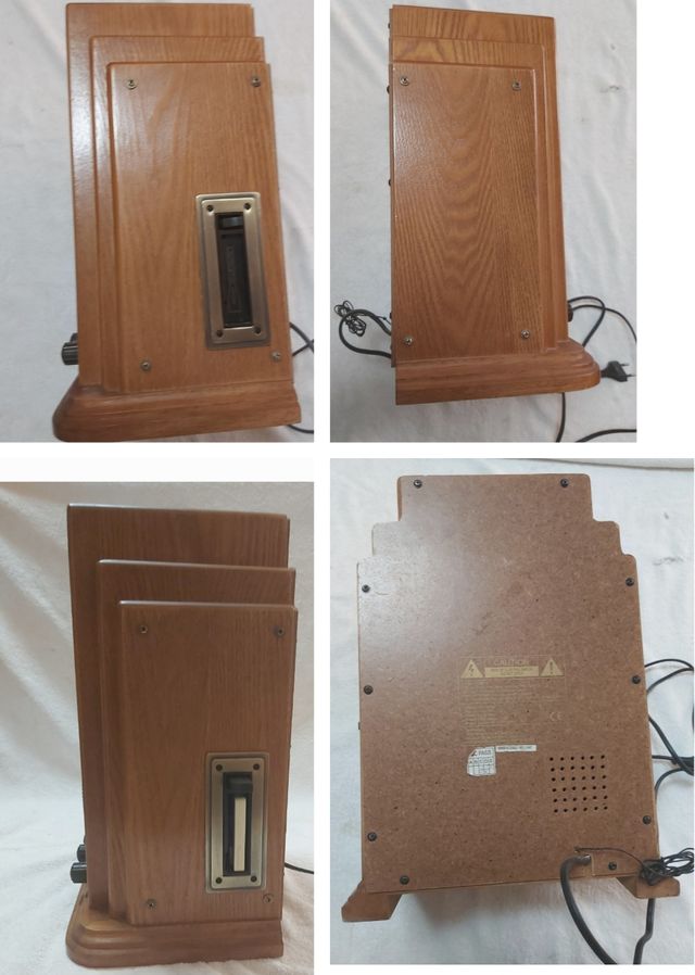 editora video JVC RM-G860E /radio cassette madera