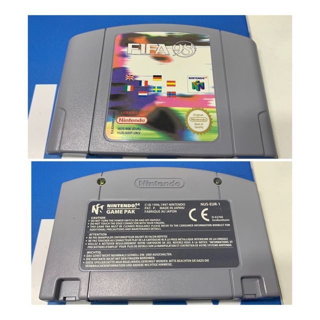 N64 FIFA 98 pal 🇪🇸 en buen estado