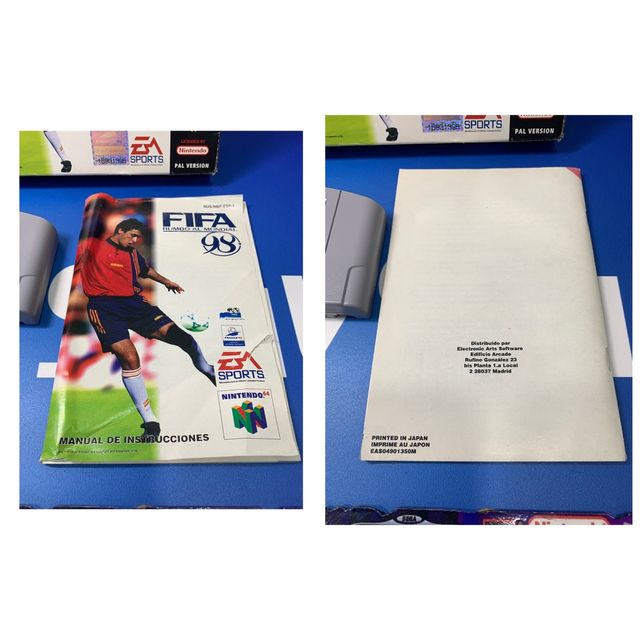 N64 FIFA 98 pal 🇪🇸 en buen estado