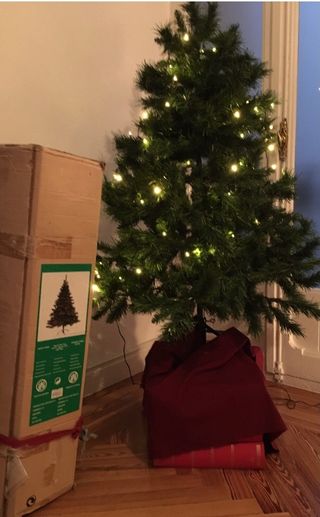 Árbol Navidad 1,50 cm sin adornos