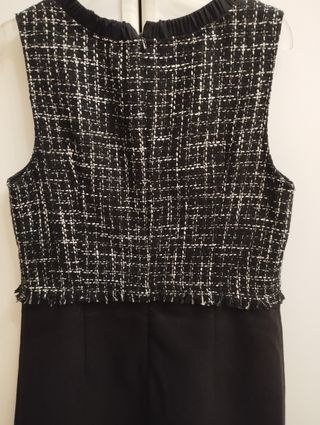 Vestido negro tweed Anany Talla 42 sin estrenar 