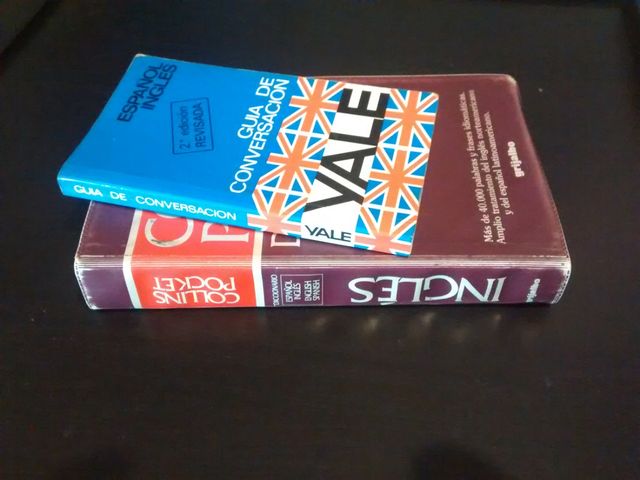 2 DICCIONARIOS VOCABULARIOS ESPAÑOL-INGLES