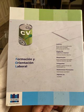 Libro de texto Formación y Orientación Laboral