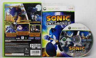 juego SONIC UNLEASHED,XBOX 360,Pal españa,compatib