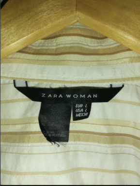 camisa zara