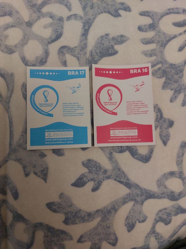 Cromos NEYMAR LAS DOS VERSIONES