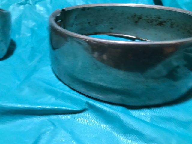 Pareja cerquillos faros SEAT 600 e l