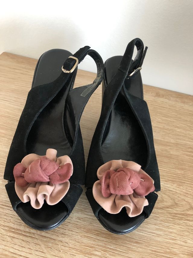 Sandalias cuña talla 35