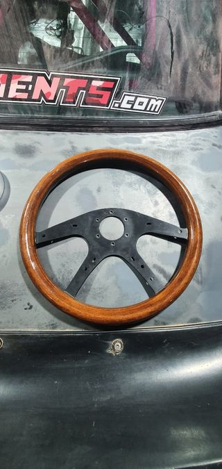 volante plano madera italvolanti